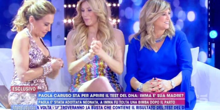 Paola Caruso, Barbara D'Urso e Imma