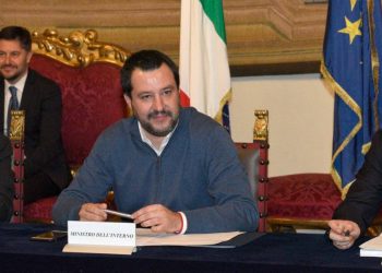 Salvini, Nardella e il prefetto di Firenze