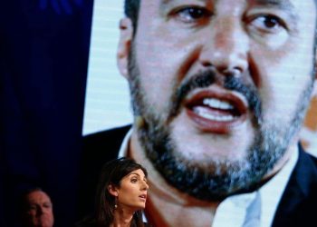 Virginia Raggi e Matteo Salvini