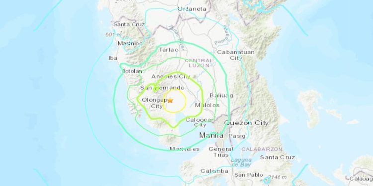 Terremoto Filippine: sisma 6.3