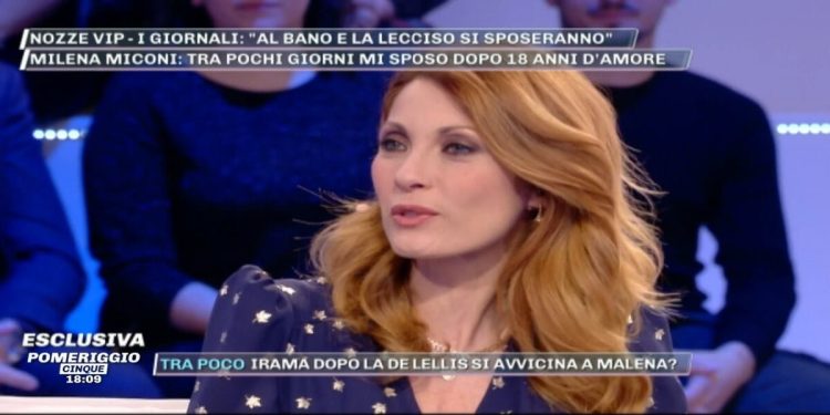 Milena Miconi a Pomeriggio 5