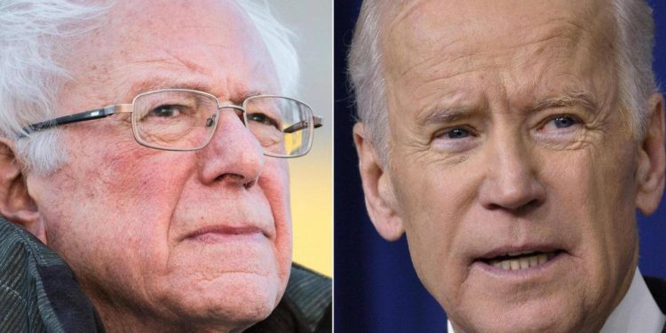 Bernie Sanders vs Joe Biden