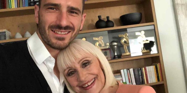 Leonardo Bonucci e Raffaella Carrà