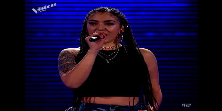 Miariam Ayaba a The Voice of Italy 2019