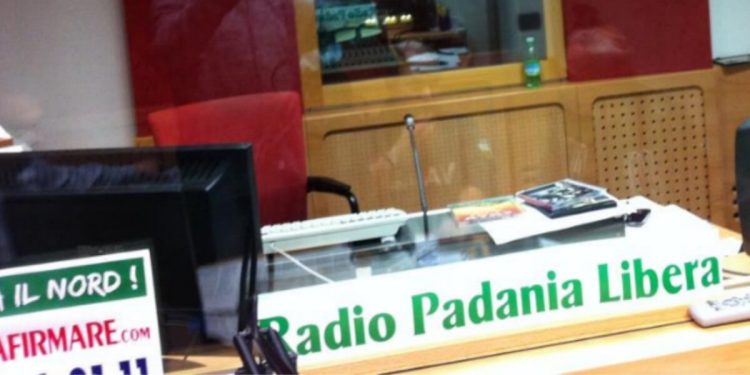 Radio Padania Libera, foto da Facebook