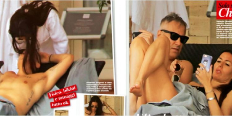 Elisabetta Gregoraci e Francesco Bettuzzi - Foto Chi