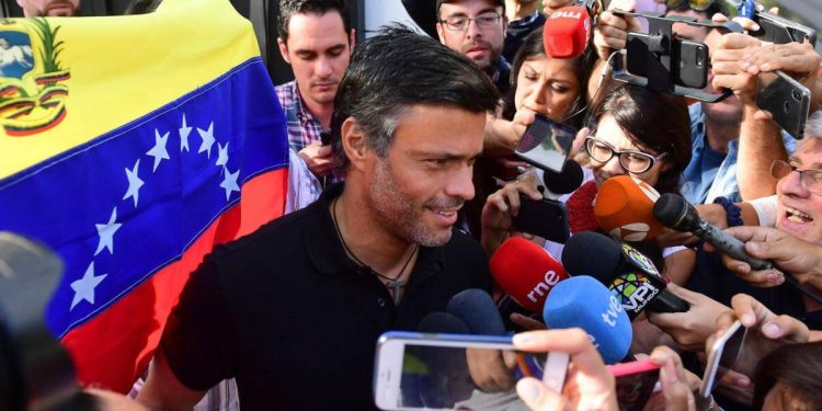 Leopoldo Lopez, leader opposizione Venezuela