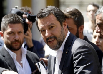 Il ministro dell'Interno e vicepremier Matteo Salvini (LaPresse)