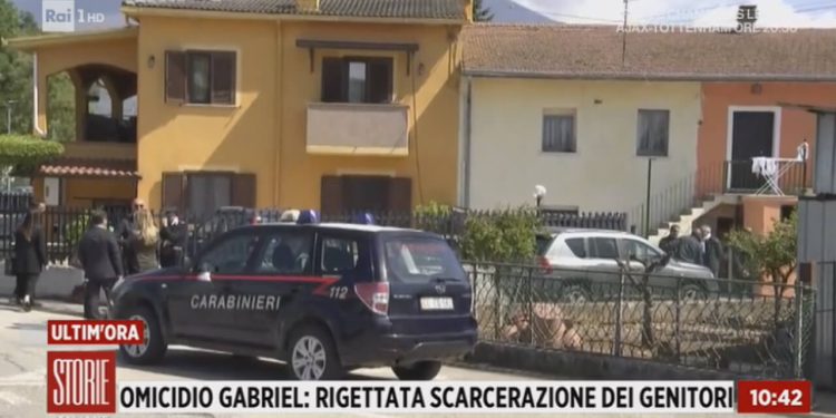 Omicidio Gabriel, perquisizione