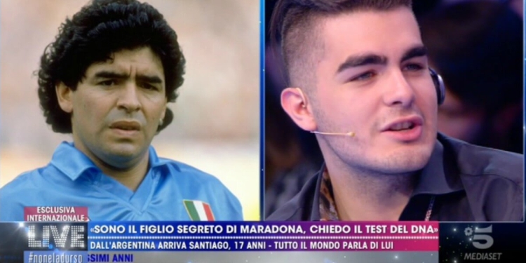 Santiago Lara, presunto figlio biologico di Diego Armando Maradona