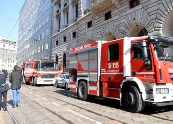 Vigili del Fuoco a Milano