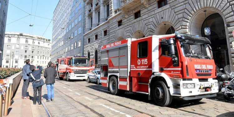 Vigili del Fuoco a Milano