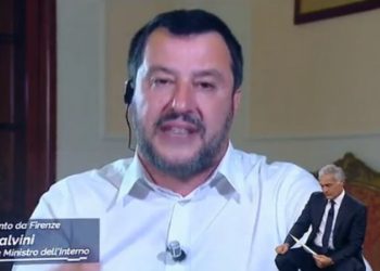 Salvini da Giletti su La 7