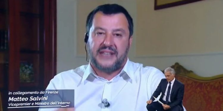 Salvini da Giletti su La 7