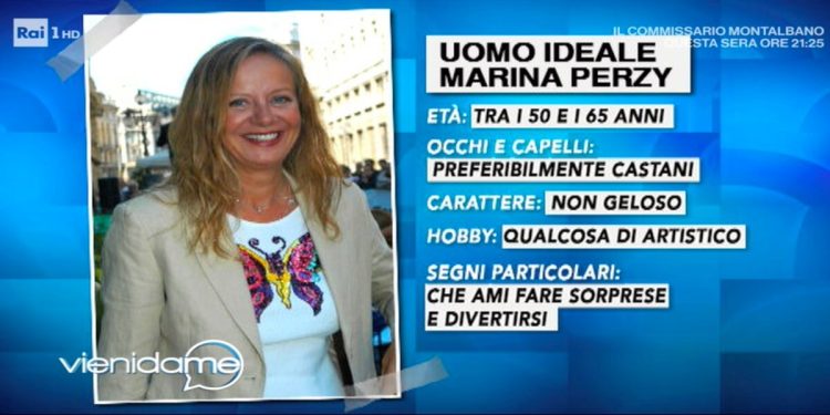 Marina Perzy a Vieni da me