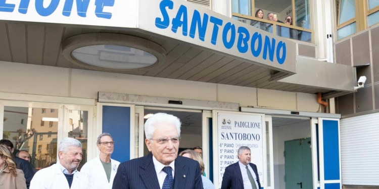 Mattarella in visita a Noemi