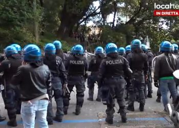 comizio casapound genova