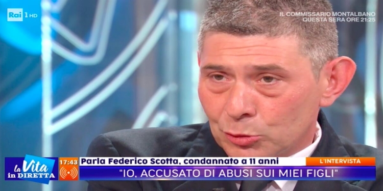 Federico Scotta a La Vita in Diretta