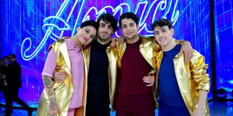 I quattro finalisti di Amici 18