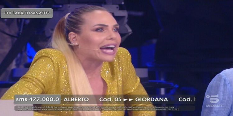 Ilary Blasi ad Amici 2019