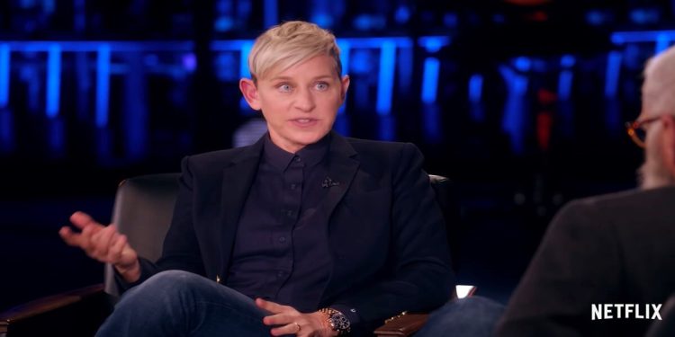 Ellen DeGeneres da David Letterman