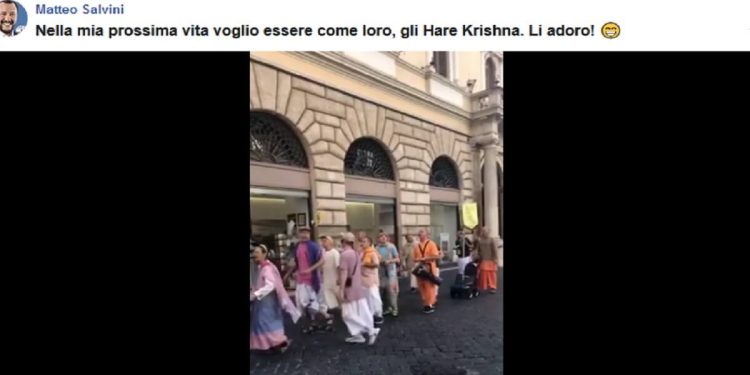 salvini hare krishna