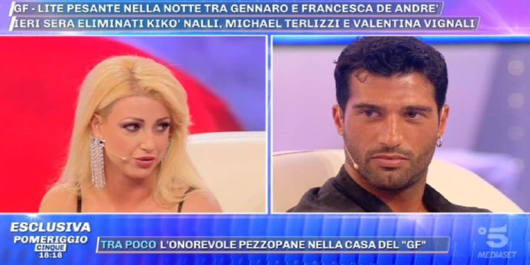 ROSI ROXY ZAMBONI CORTEGGIA MICHAEL TERLIZZI A POMERIGGIO 5