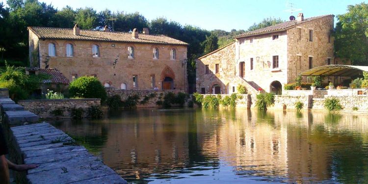 Bagno Vignoni in Toscana