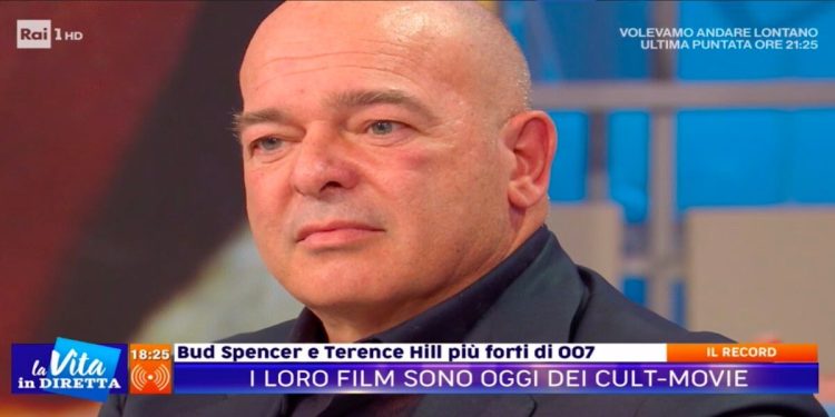 Giuseppe Pedersoli, figlio Bud Spencer a La Vita in Diretta