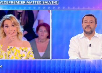 Matteo Salvini a Pomeriggio 5