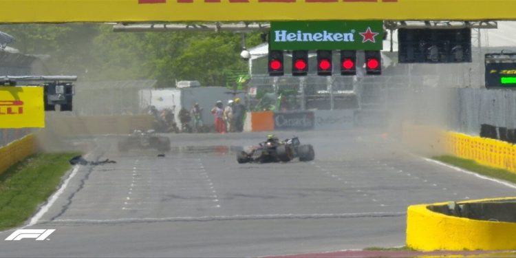 Incidente Magnussen durante le Qualifiche del GP Canada 2019