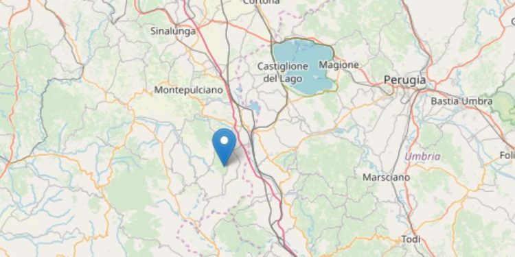 Terremoto Siena M 3.4, 15 giugno 2019 (foto INGV)