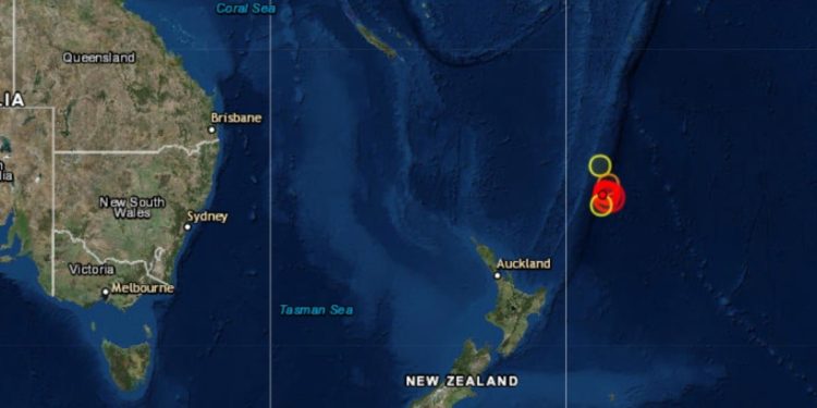 Terremoto in Nuova Zelanda