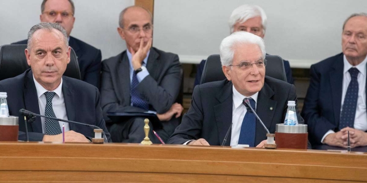 Mattarella al Plenum Csm