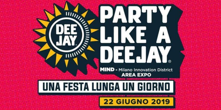 Radio Deejay, il logo del party