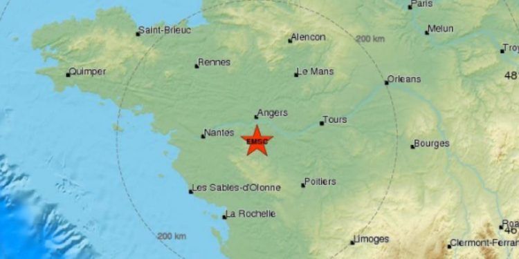 Terremoto in Francia