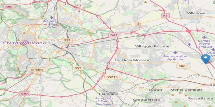 Terremoto Roma (Ingv)