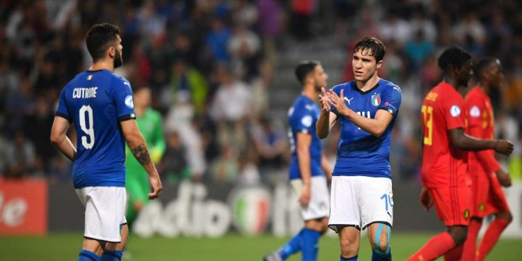 L'Italia cerca la qualificazione alla semifinale degli Europei Under 21 2019 (Foto LaPresse)