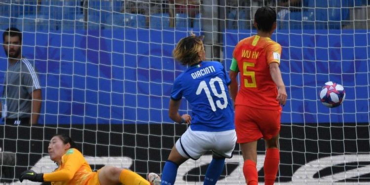 Video Italia Cina, Mondiali di calcio femminile 2019 (Foto LaPresse)