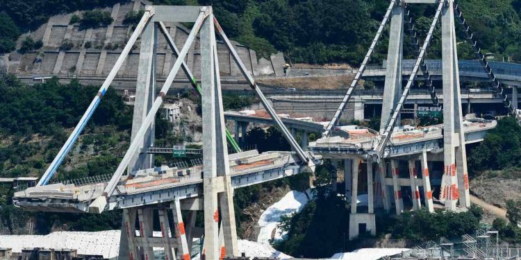 Ponte Morandi, demolizione