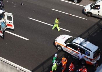 Ambulanza in autostrada