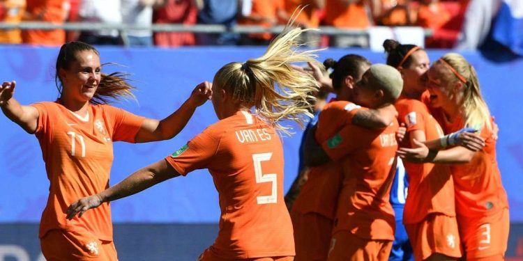 Video Olanda Svezia, Mondiali di calcio femminile 2019 (Foto LaPresse)