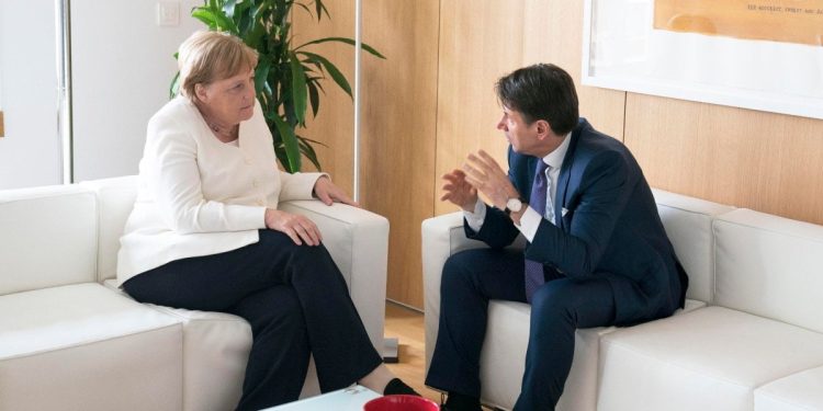 Merkel e Conte