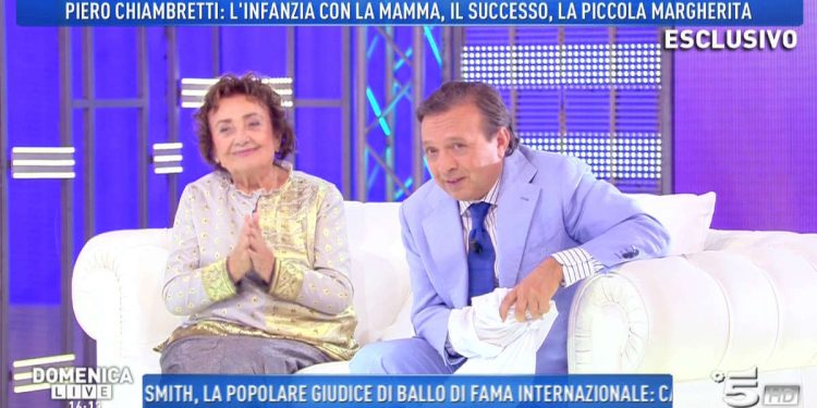 Piero Chiambretti con mamma Felicita