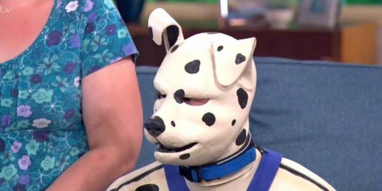 Tom Peters con il suo costume da Dalmata