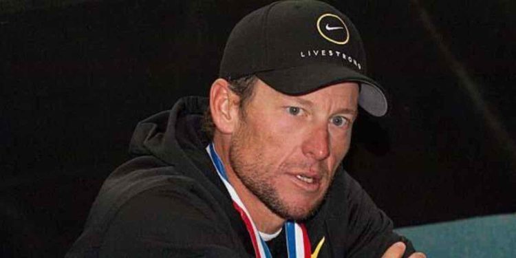 Lance Armstrong a Quelli della Luna