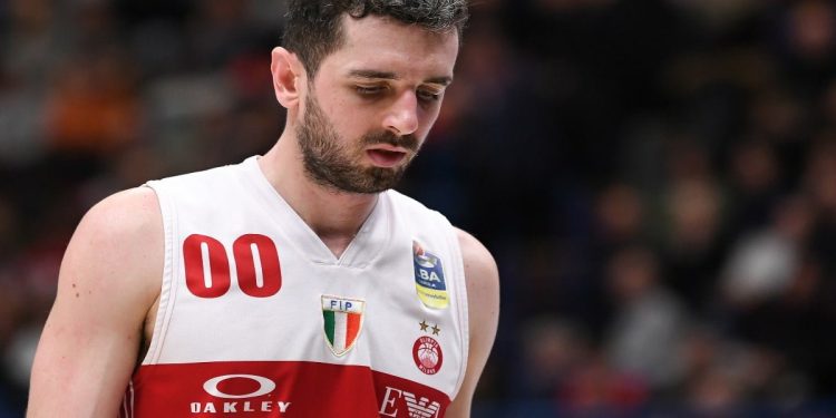 Video Bayern Olimpia Milano - Amedeo Della Valle (Foto: LaPresse)