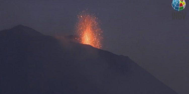 Etna, eruzione (Yt)