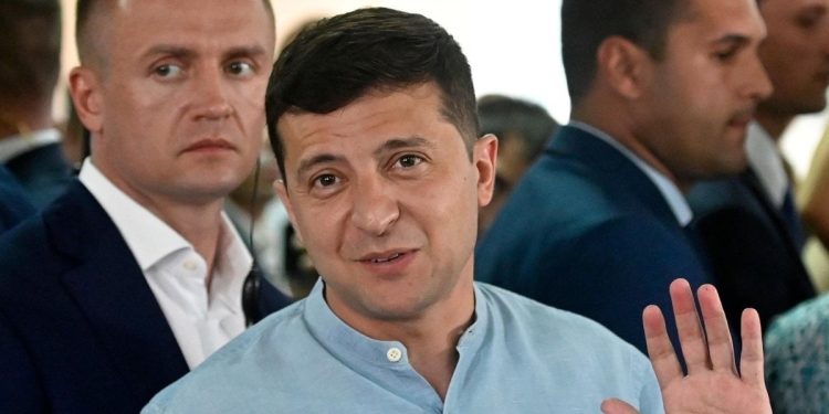 Ucrana, il Presidente Zelensky