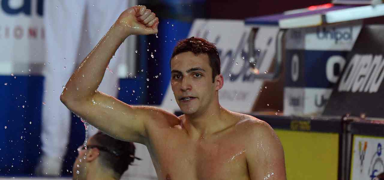 Diretta finale staffetta 4x200 m stile libero - Mondiali nuoto 2019: Filippo Megli (LaPresse)